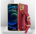 Samsung Galaxy A12 Croco Polsband Case