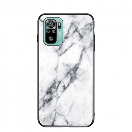 Xiaomi Redmi Note 10 / Note 10s gehard glas geval marmeren kleuren Xiaomi Redmi Note 10 / Note 10s gehard glas geval marmeren kleuren