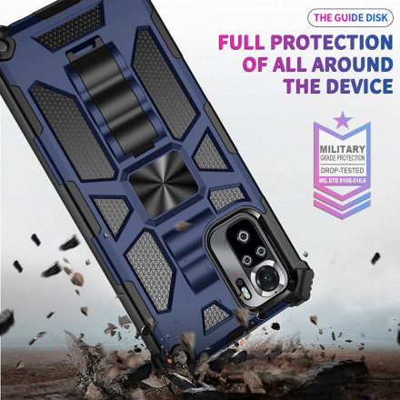 Xiaomi Redmi Note 10 / Note 10s Afneembare behuizing met afneembare standaard Xiaomi Redmi Note 10 / Note 10s Afneembare behuizing met afneembare standaard