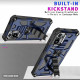 Xiaomi Redmi Note 10 / Note 10s Afneembare behuizing met afneembare standaard Xiaomi Redmi Note 10 / Note 10s Afneembare behuizing met afneembare standaard