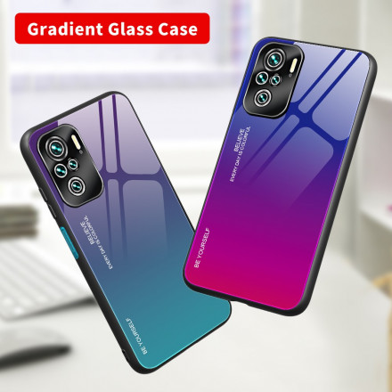 Xiaomi Redmi Note 10 / Note 10s gehard glas Case Be Yourself Xiaomi Redmi Note 10 / Note 10s gehard glas Case Be Yourself