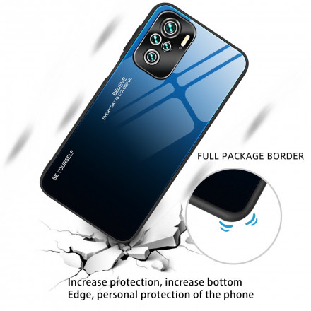 Xiaomi Redmi Note 10 / Note 10s gehard glas Case Be Yourself Xiaomi Redmi Note 10 / Note 10s gehard glas Case Be Yourself