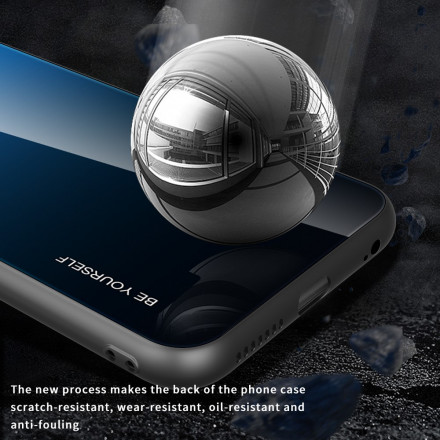 Xiaomi Redmi Note 10 / Note 10s gehard glas Case Be Yourself Xiaomi Redmi Note 10 / Note 10s gehard glas Case Be Yourself