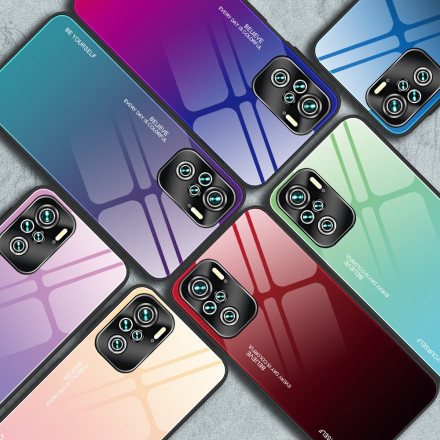 Xiaomi Redmi Note 10 / Note 10s gehard glas Case Be Yourself Xiaomi Redmi Note 10 / Note 10s gehard glas Case Be Yourself