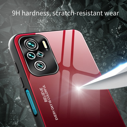 Xiaomi Redmi Note 10 / Note 10s gehard glas Case Be Yourself