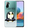 Xiaomi Redmi Note 10 / Note 10s Geval Penguin Fuck You