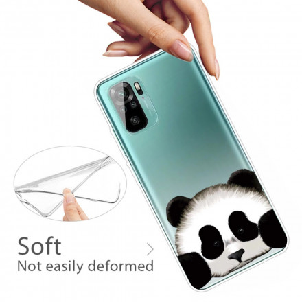 Xiaomi Redmi Note 10 / Note 10s Transparant Panda Hoesje