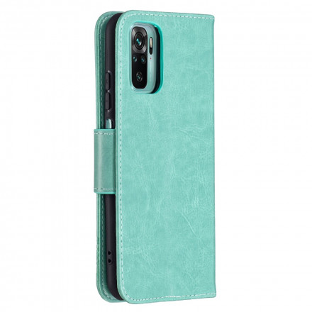 Xiaomi Redmi Note 10 / Note 10s Vlinder afgedrukt Strap Case