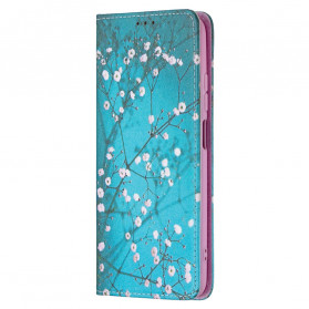 Flip Cover Xiaomi Redmi Note 10 / Note 10s gebloemde takken