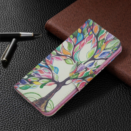 Xiaomi Redmi Note 10 / Note 10s kleurrijke boom geval