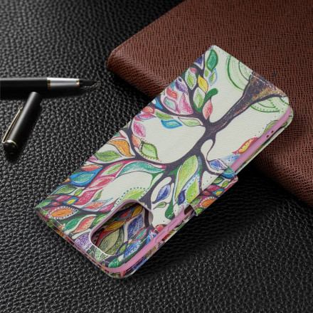 Xiaomi Redmi Note 10 / Note 10s kleurrijke boom geval