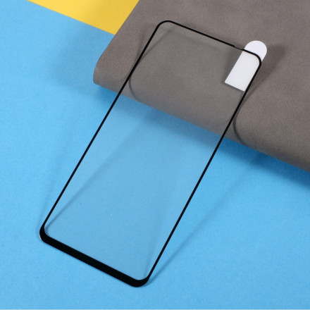 Xiaomi Redmi Note 10 / Note 10s zwart Contour gehard glas screenprotector