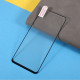 Xiaomi Redmi Note 10 / Note 10s gehard glas screenprotector zwart Contour