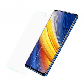 Gehard glazen bescherming (0,3 mm) voor het scherm van de Poco X3 Pro