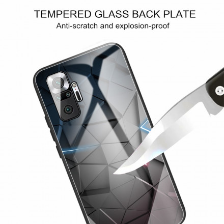 Xiaomi Redmi Note 10 Pro Geometrie gehard glas case