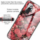 Xiaomi Redmi Note 10 Pro Hard Cover Glas Roze Bloemen