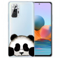 Xiaomi Redmi Note 10 Pro Transparant Panda Hoesje
