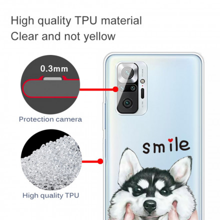 Xiaomi Redmi Note 10 Pro Hoesje Smile Hond