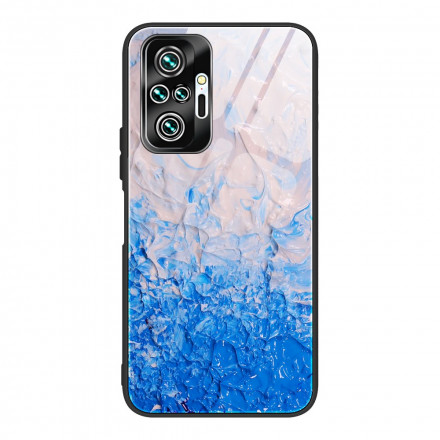 Xiaomi Redmi Note 10 Pro Case gehard glas ontwerp kleuren