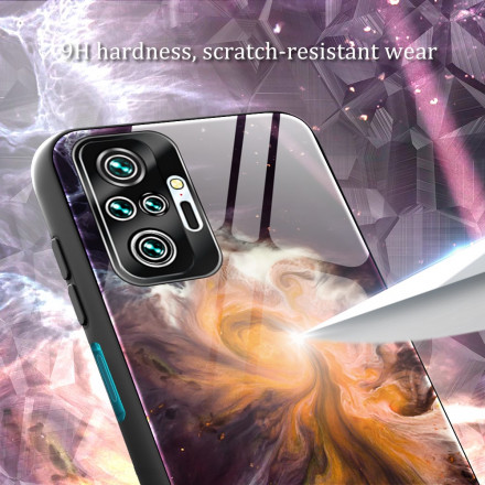 Xiaomi Redmi Note 10 Pro Case gehard glas ontwerp kleuren