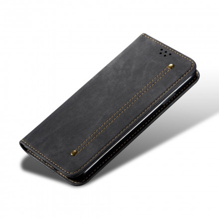 Flip Cover Xiaomi Redmi Note 10 Pro Jeans stof