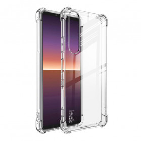 Sony Xperia 1 III doorzichtig hoesje met IMAK-schermfolie