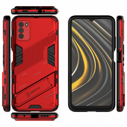 Poco M3 Verwijderbare Hands Free Hoesje met twee standen Poco M3 Verwijderbare Hands Free Hoesje met twee standen