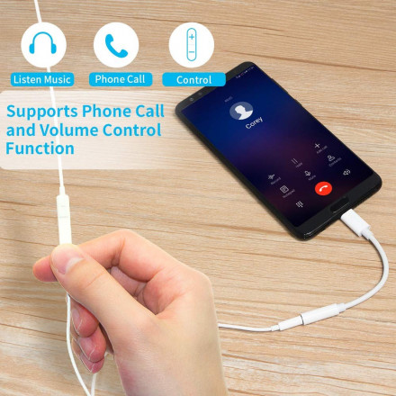 Type-C Adapter Audio-aansluiting