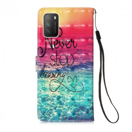 Poco M3 Never Stop Dreaming Hoesje