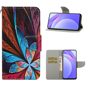 Xiaomi Mi 10T Lite 5G / Redmi Note 9 Pro 5G geval gekleurde vellen met riem