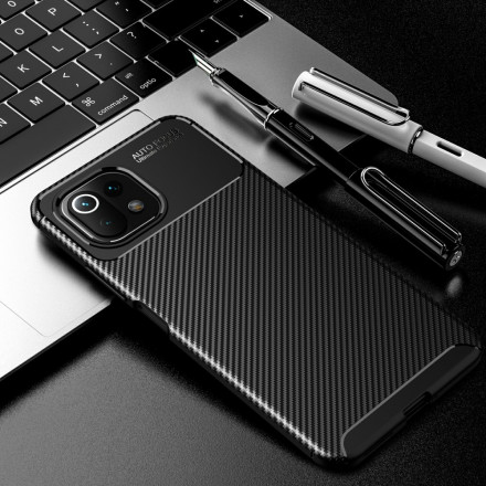 Xiaomi Mi 11 Lite / Lite 5G Flexibele Carbon Fibre Case