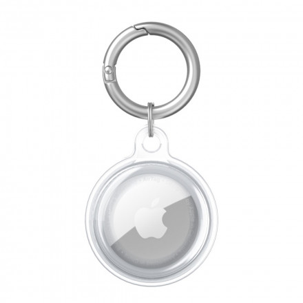 AirTag Silicone Sleutelhanger Clear AirTag Silicone Sleutelhanger Clear