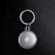 AirTag Silicone Sleutelhanger Clear AirTag Silicone Sleutelhanger Clear