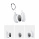 AirTag Silicone Sleutelhanger Clear AirTag Silicone Sleutelhanger Clear