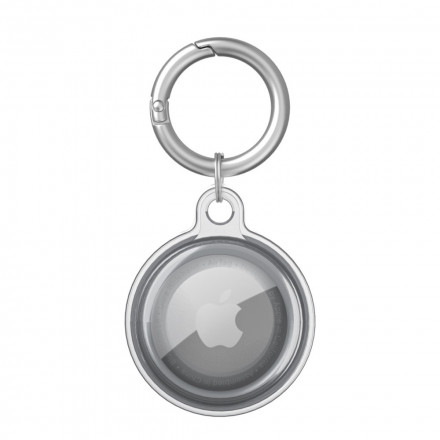 AirTag Silicone Sleutelhanger Clear