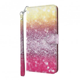 Xiaomi Mi 10T Lite 5G / Redmi Note 9 Pro 5G Light Spot Glitter Magenta Case