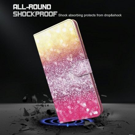 Xiaomi Mi 10T Lite 5G / Redmi Note 9 Pro 5G Light Spot Glitter Magenta Case