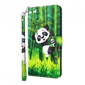 Xiaomi Mi 10T Lite 5G / Redmi Note 9 Pro 5G Light Spot Panda en Bamboe Case