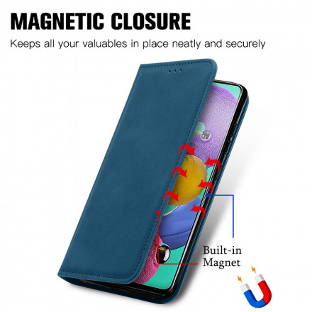Flip Cover Samsung Galaxy A51 5G Kunstleer Flip Cover Samsung Galaxy A51 5G Kunstleer