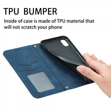 Flip Cover Samsung Galaxy A51 5G Kunstleer Flip Cover Samsung Galaxy A51 5G Kunstleer