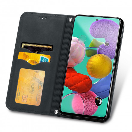 Flip Cover Samsung Galaxy A51 5G Kunstleer Flip Cover Samsung Galaxy A51 5G Kunstleer