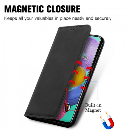 Flip Cover Samsung Galaxy A51 5G Kunstleer Flip Cover Samsung Galaxy A51 5G Kunstleer
