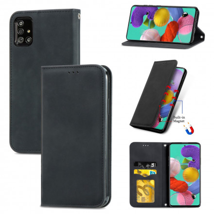 Flip Cover Samsung Galaxy A51 5G Kunstleer Flip Cover Samsung Galaxy A51 5G Kunstleer