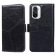 Case Poco F3 / Xiaomi Mi 11i 5G Geometrische leer effect