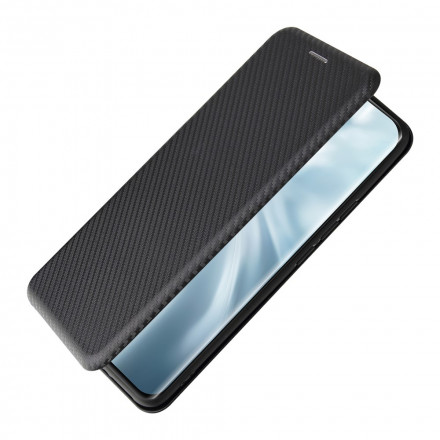 Flip Cover Xiaomi Mi 11 Pro Carbon Fiber met Ring Steun