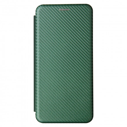 Flip Cover Xiaomi Mi 11 Ultra Koolstofvezel met Ring Steun