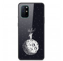 OnePlus 8T Geval getemperd glas Hello Moon
