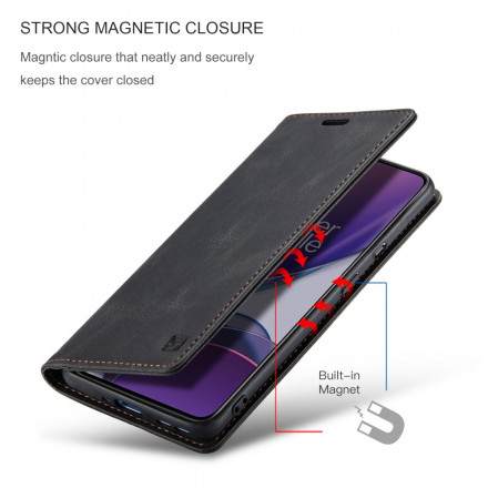 OnePlus 8T AUTSPACE RFID-serie Flip Cover