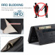 OnePlus 8T AUTSPACE RFID-serie Flip Cover