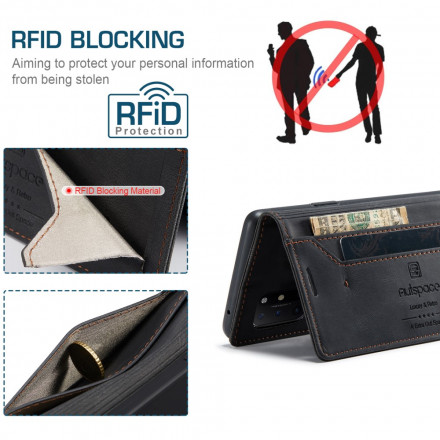 OnePlus 8T AUTSPACE RFID-serie Flip Cover